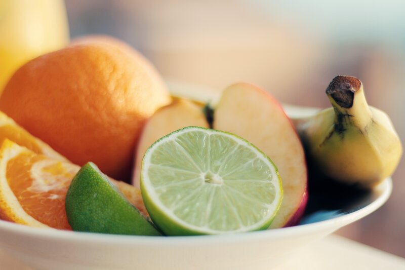 assorted fruit in a bowl