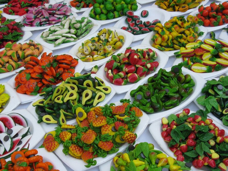Assorted Fruit Magnets
