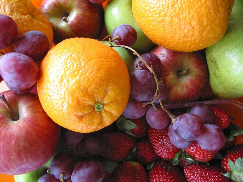 Assorted Fruit Pile — Orange