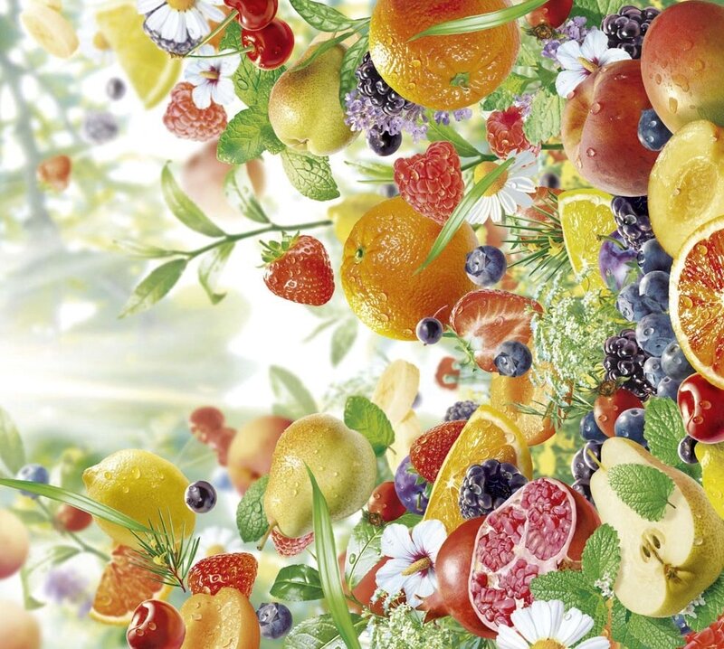 Assorted fruits and berries