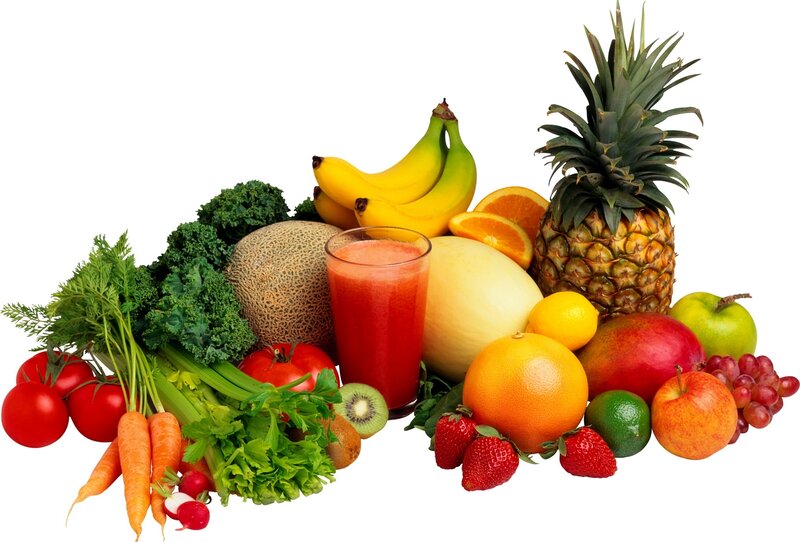assorted fruits and vegetables
