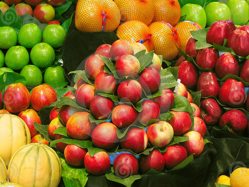 Assorted Fruits at Market