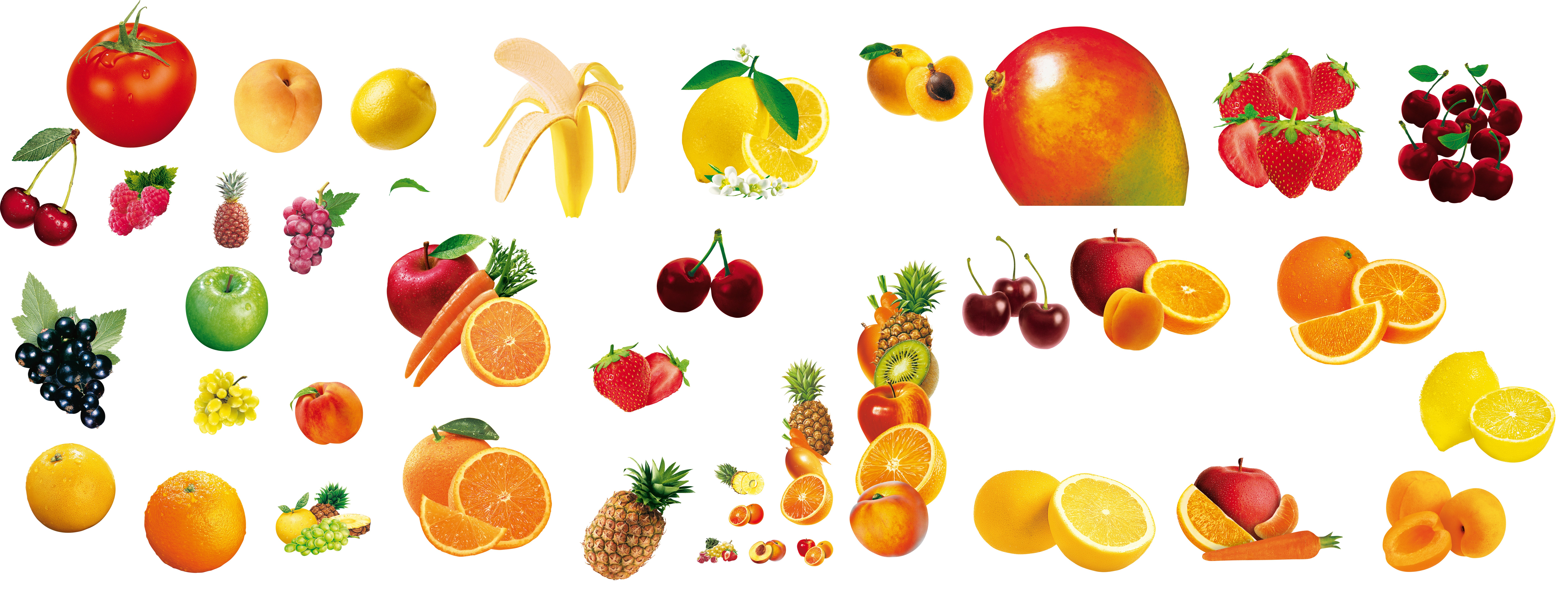 assorted fruits collection
