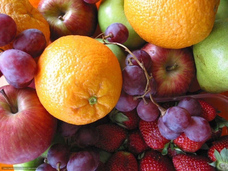 Assorted Fruits in Bowl