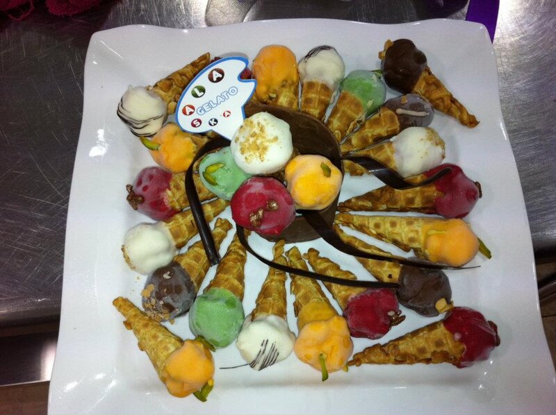 Assorted Gelato Cones