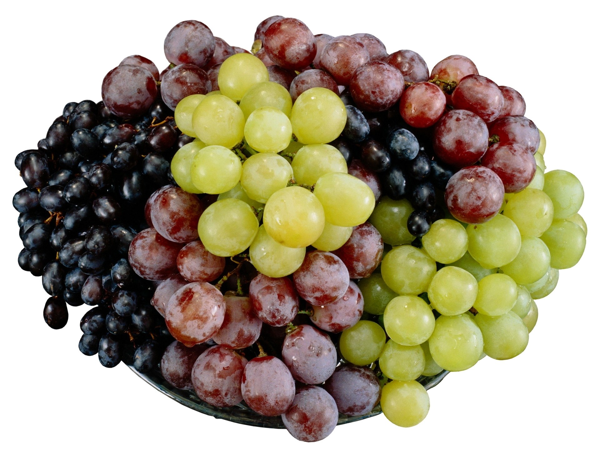 assorted grapes in a bowl