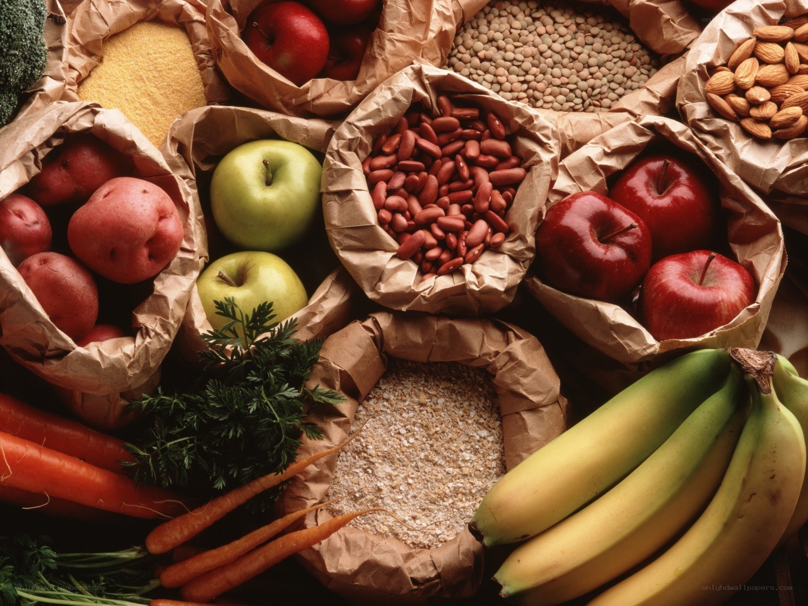 assorted healthy foods