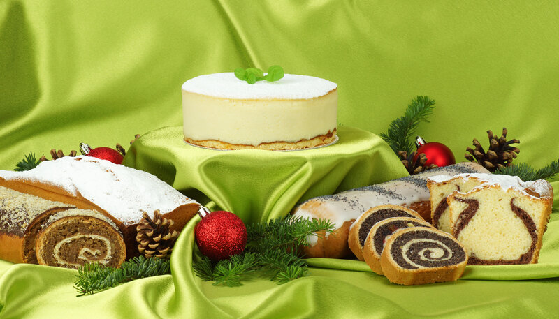 Assorted Holiday Cakes