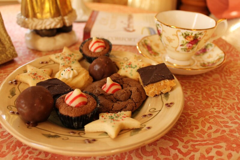 Assorted Holiday Cookies — Brown, Cozy