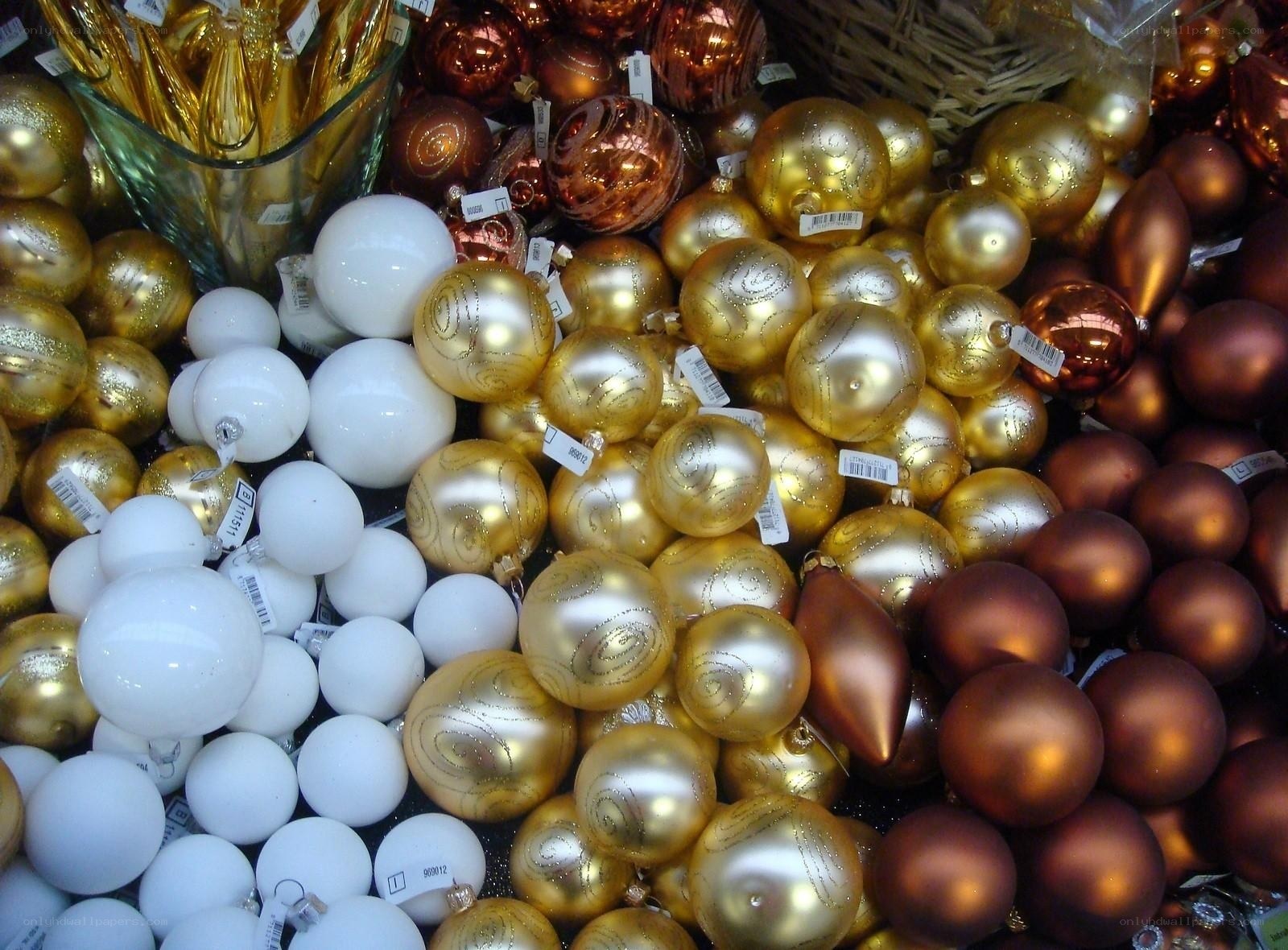 assorted holiday ornaments