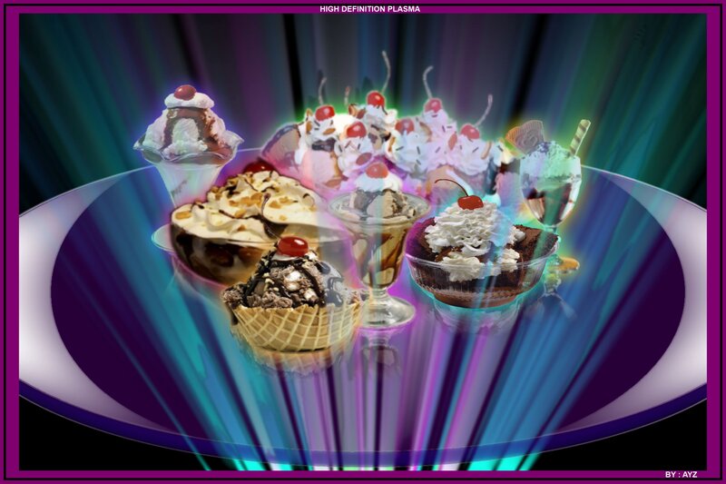 Assorted Ice Cream Desserts