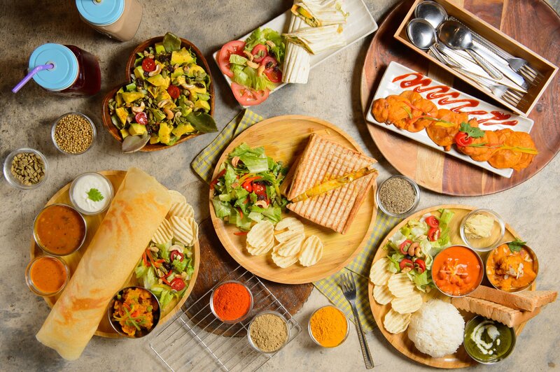 Assorted Indian Dishes