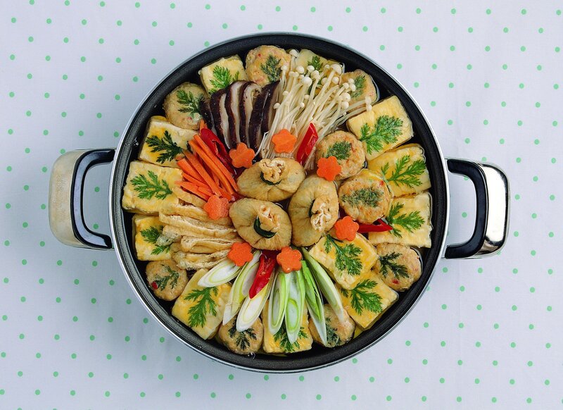 Assorted Japanese hot pot