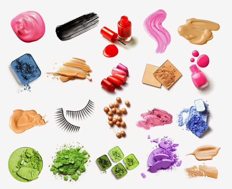 Assorted Makeup Products — Pink, Neutral