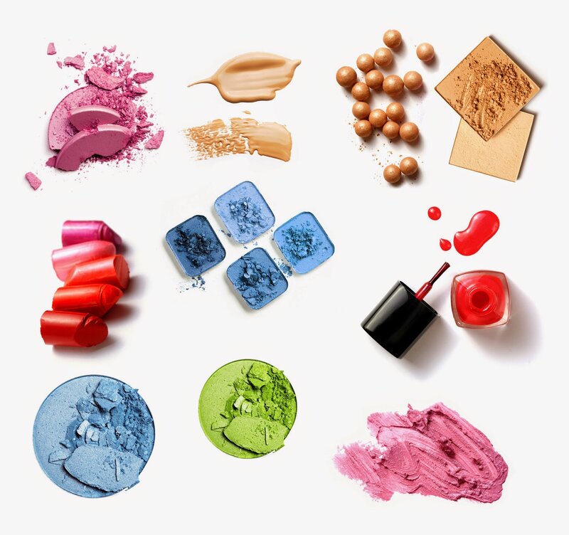 Assorted Makeup Products — Pink