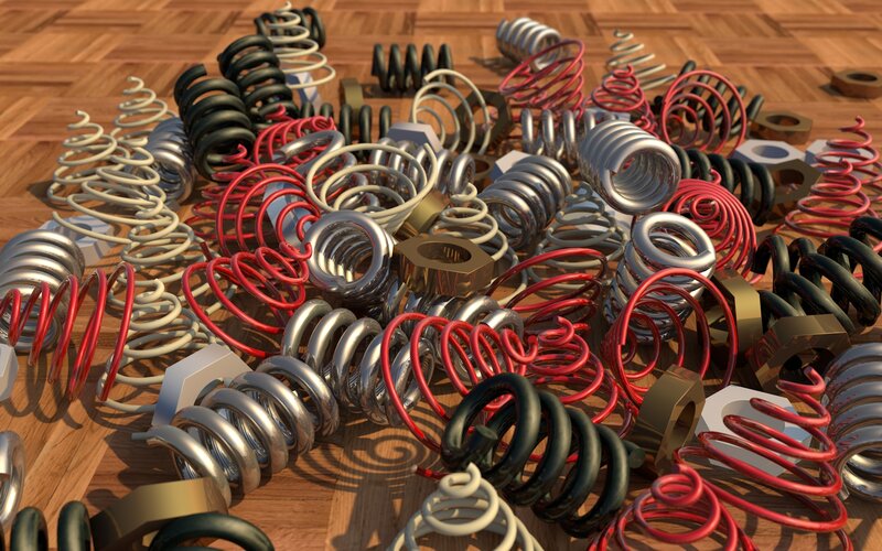 Assorted Metal Springs