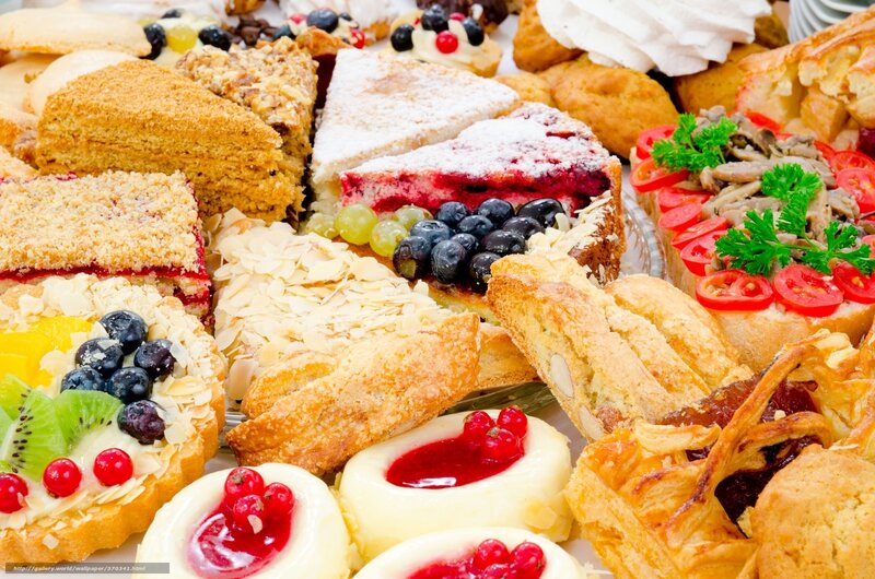 Assorted Pastries and Desserts — Brown, Appetizing, Photograph, Fruit