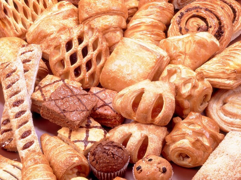 Assorted Pastries — Brown