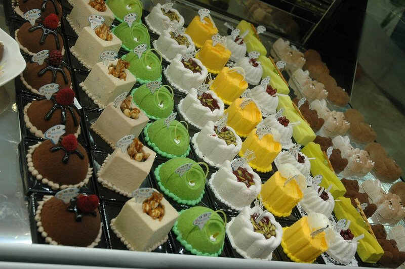Assorted Pastries in Display