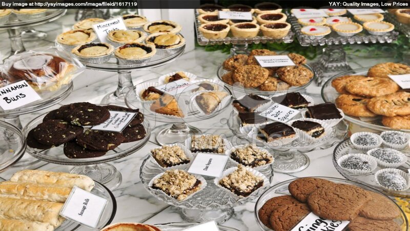 Assorted Pastries on Display — White