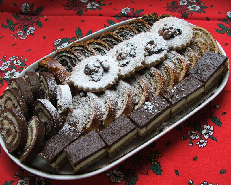 Assorted Pastries on Platter