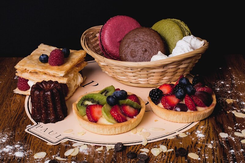 Assorted Pastries on Table