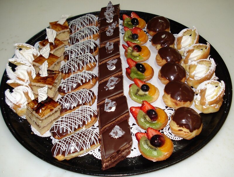Assorted Pastries on Tray