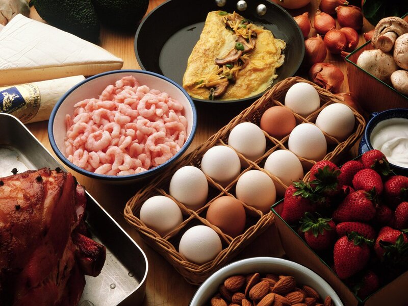 Assorted Protein Foods