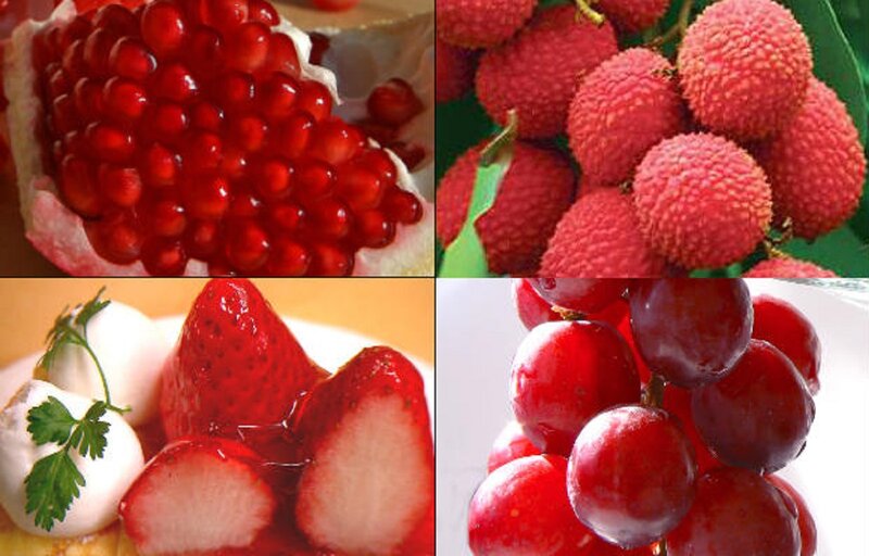 Assorted Red Fruits