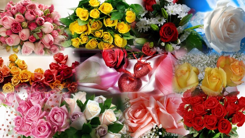 Assorted Rose Bouquets