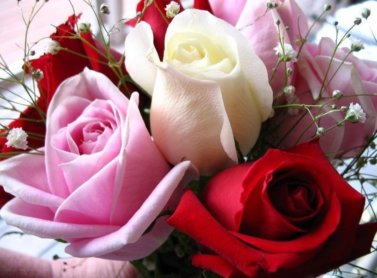 Assorted roses bouquet