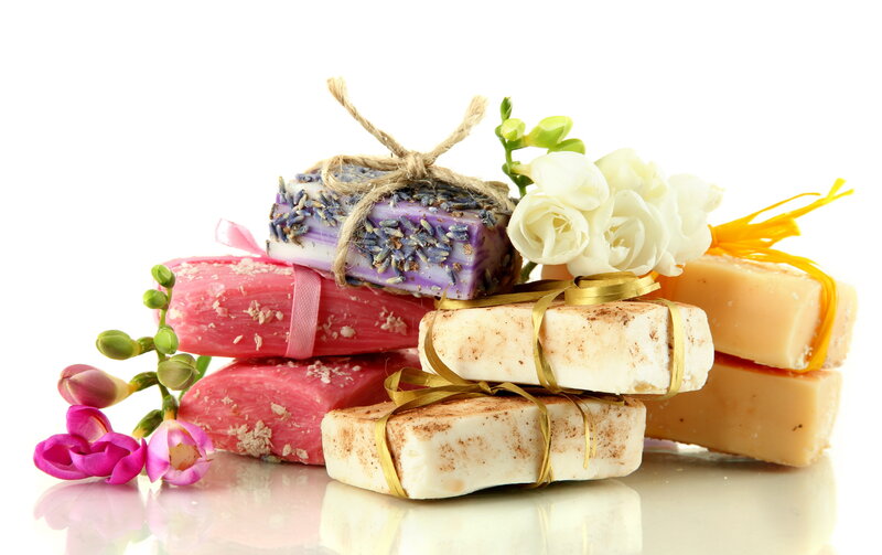Assorted Soap Bars — White