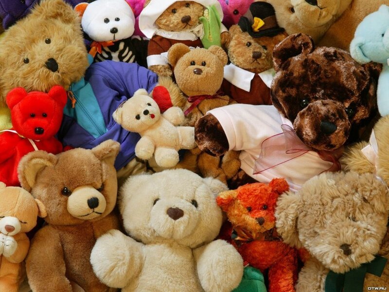 Assorted Teddy Bears