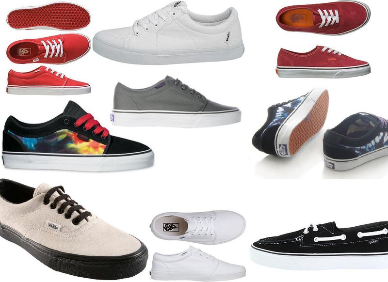 Assorted Vans sneakers collection