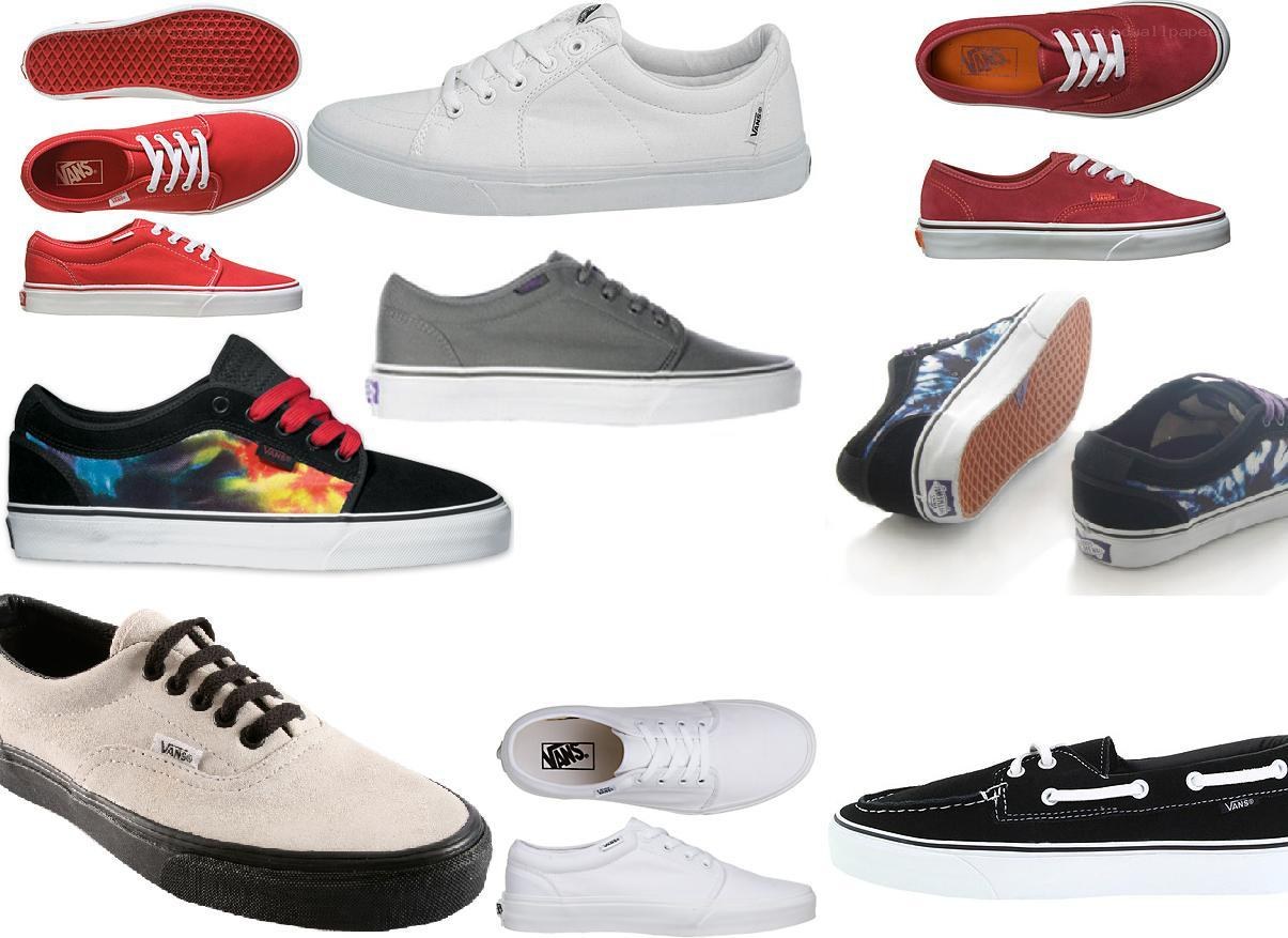 Assorted Vans sneakers collection