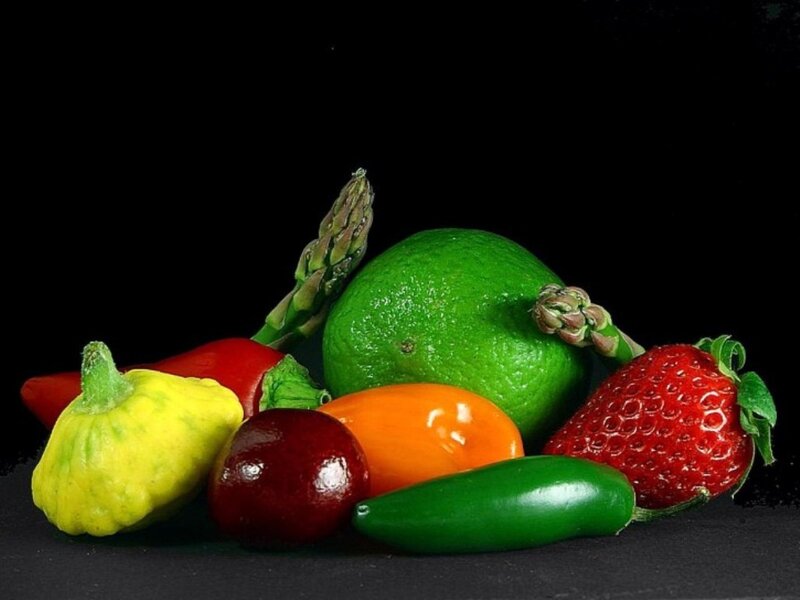 Assorted Vegetables and Fruit