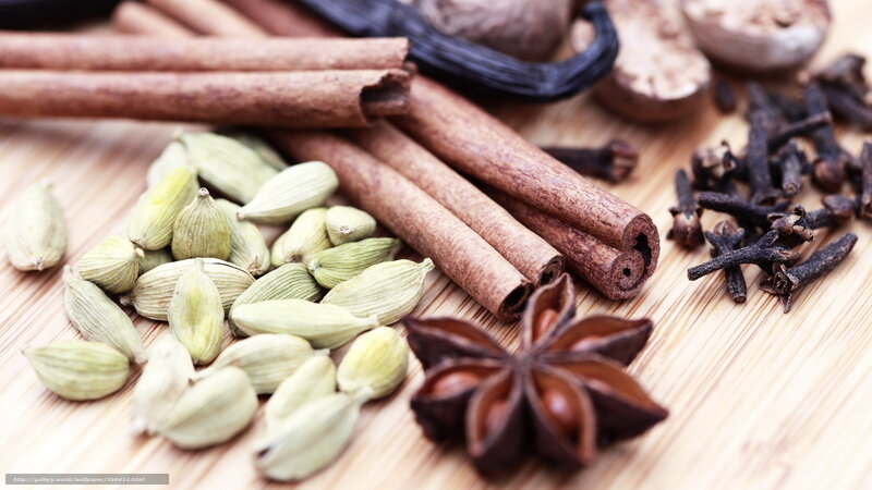 Assorted Whole Spices — Brown, Calm