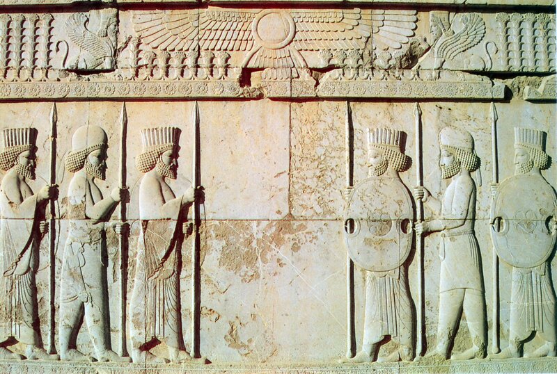 Assyrian Soldiers Relief