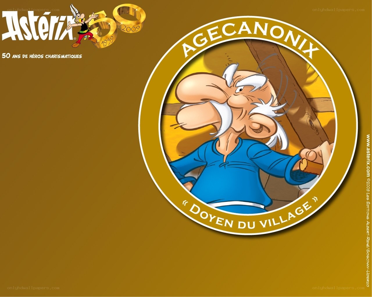 Asterix 50th Anniversary Art