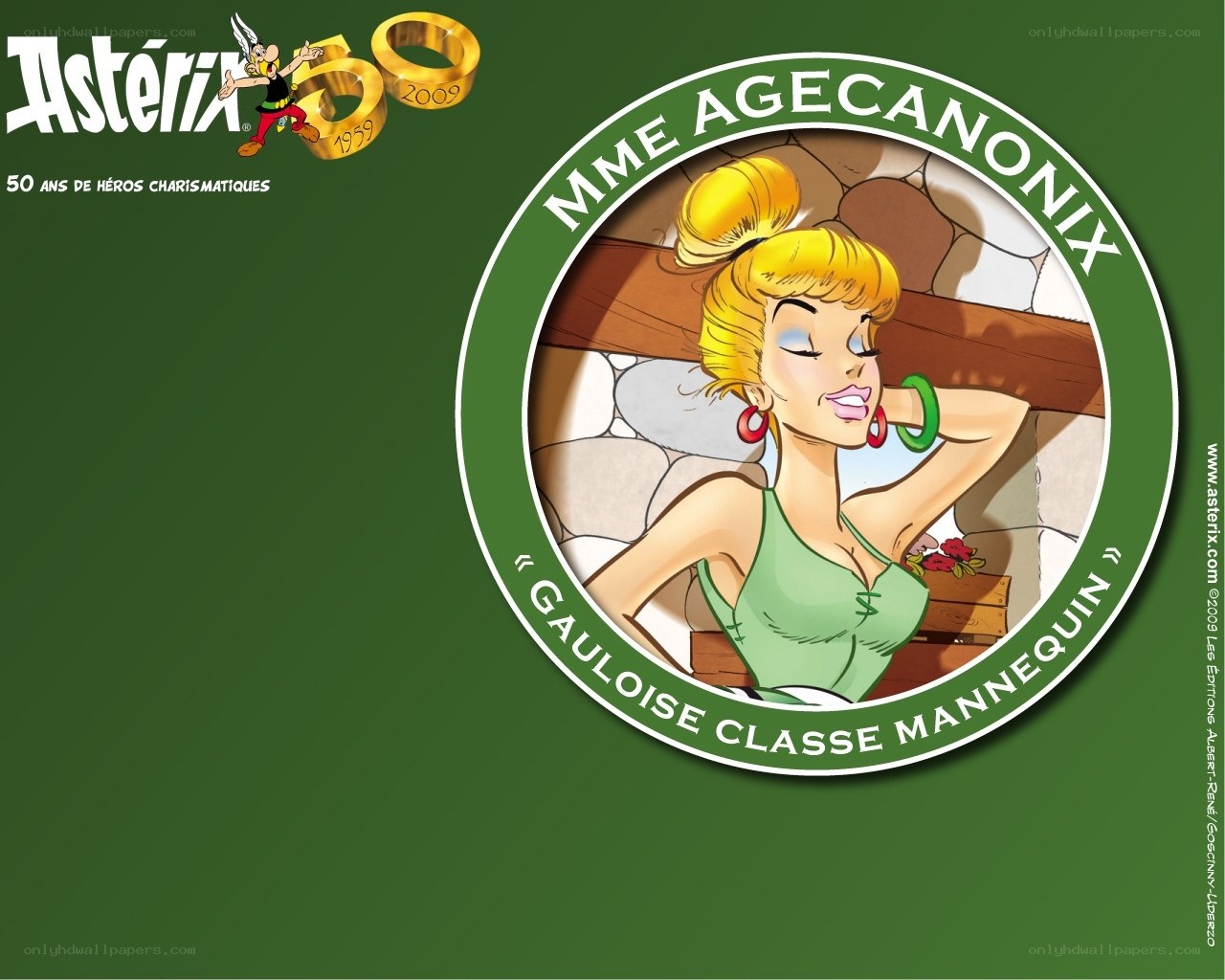 Asterix 50th Anniversary Cover