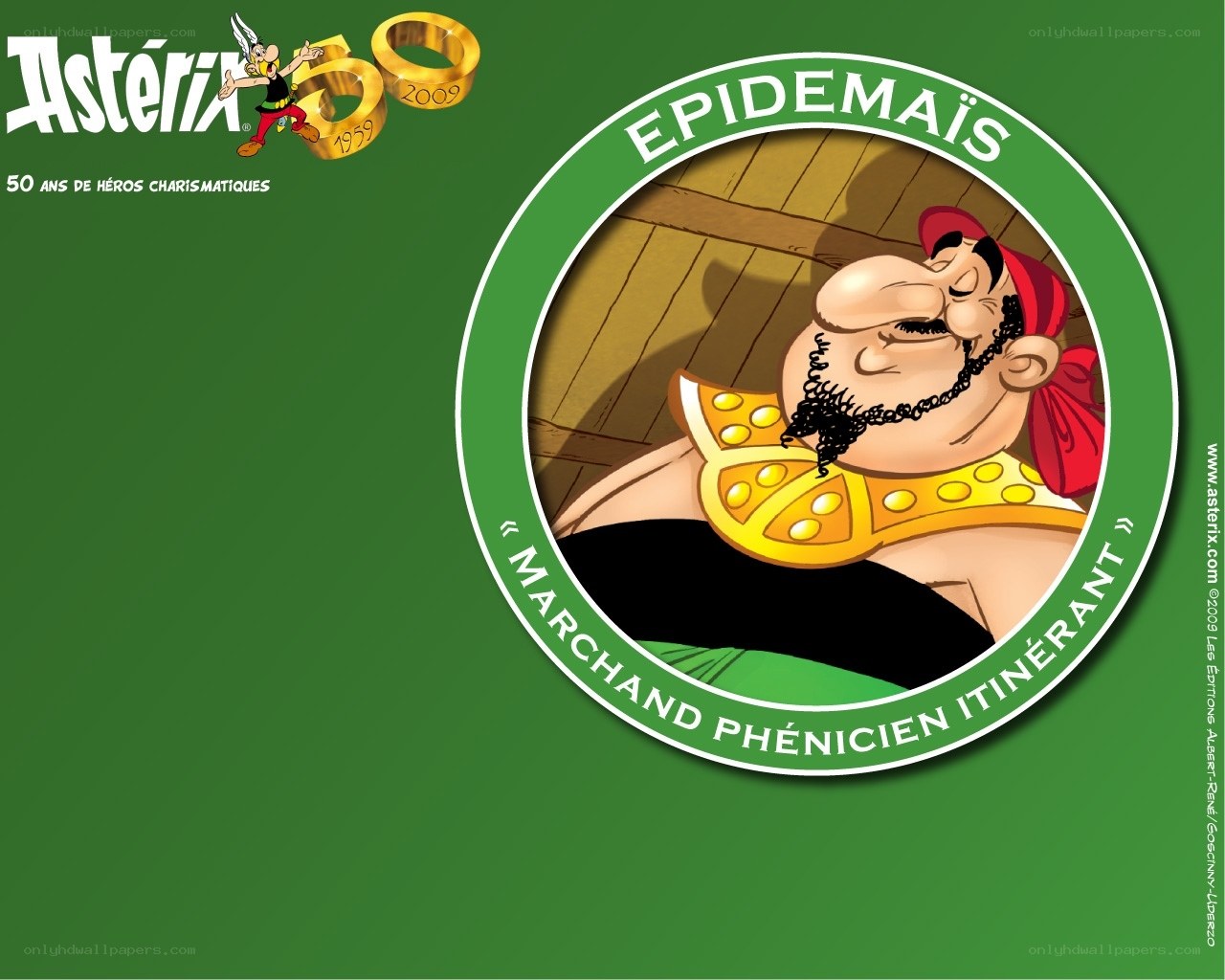 Asterix 50th Anniversary Cover