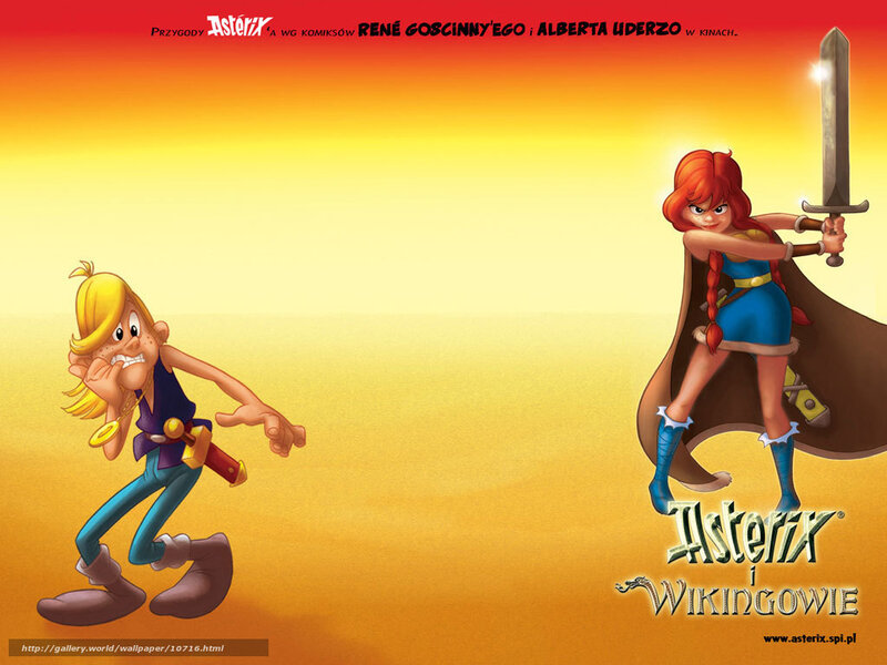 Asterix and a Warrior Woman