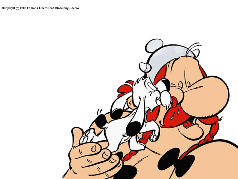 Asterix and Dogmatix