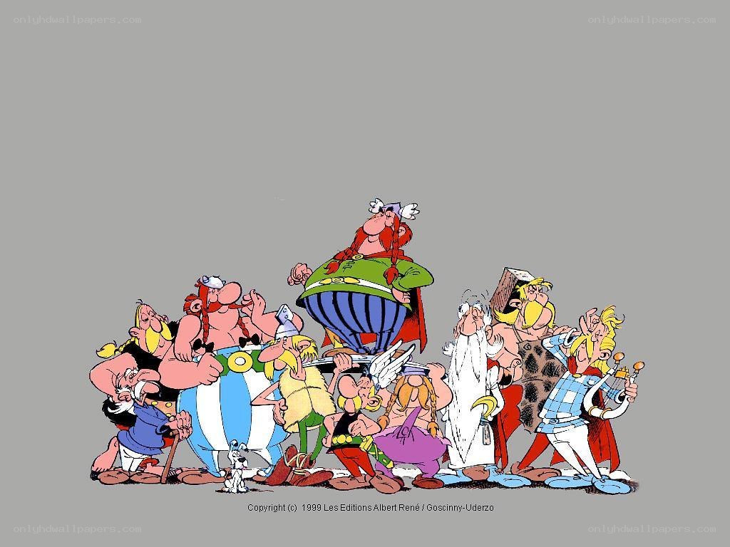 Asterix and friends group