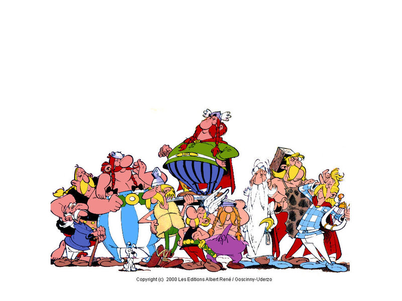 Asterix and Friends Group — Blue
