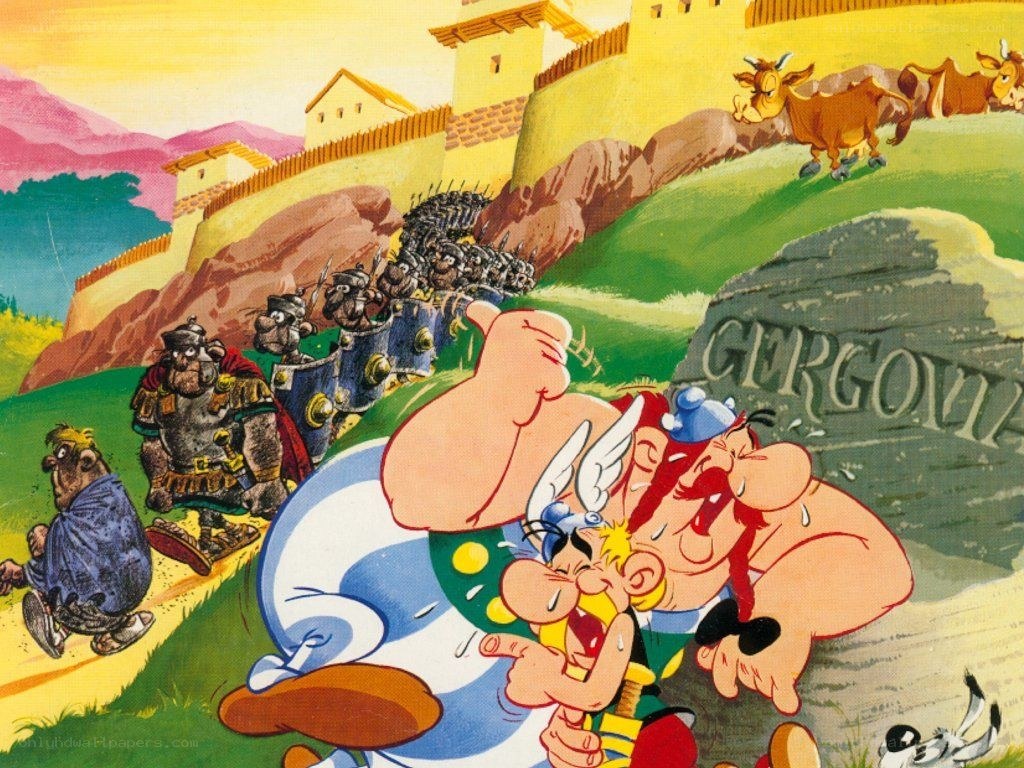 Asterix and Obelix in Gergovia