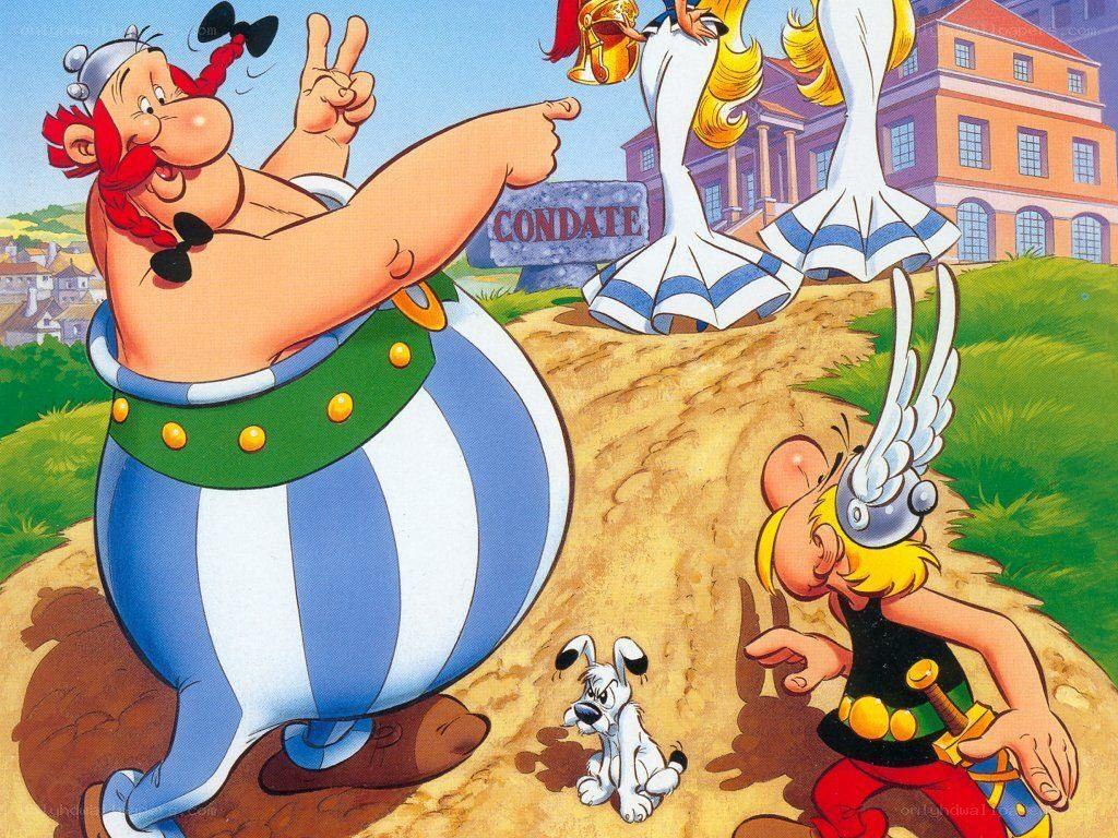 Asterix and Obelix meet a condor