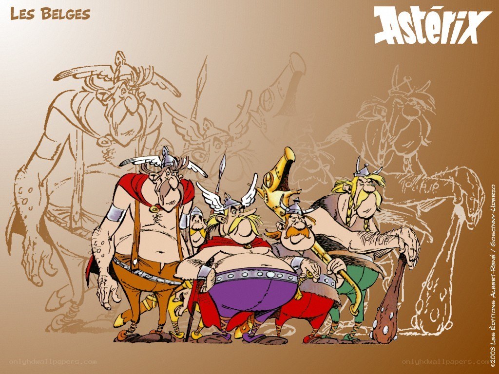 Asterix and the Belgians