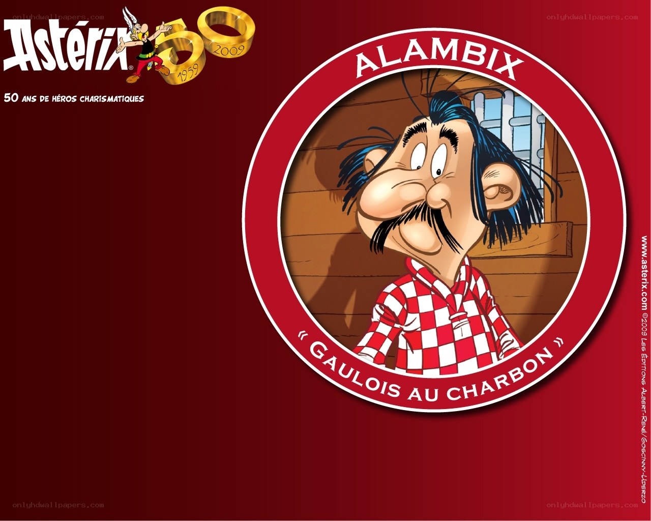 Asterix character Alambix