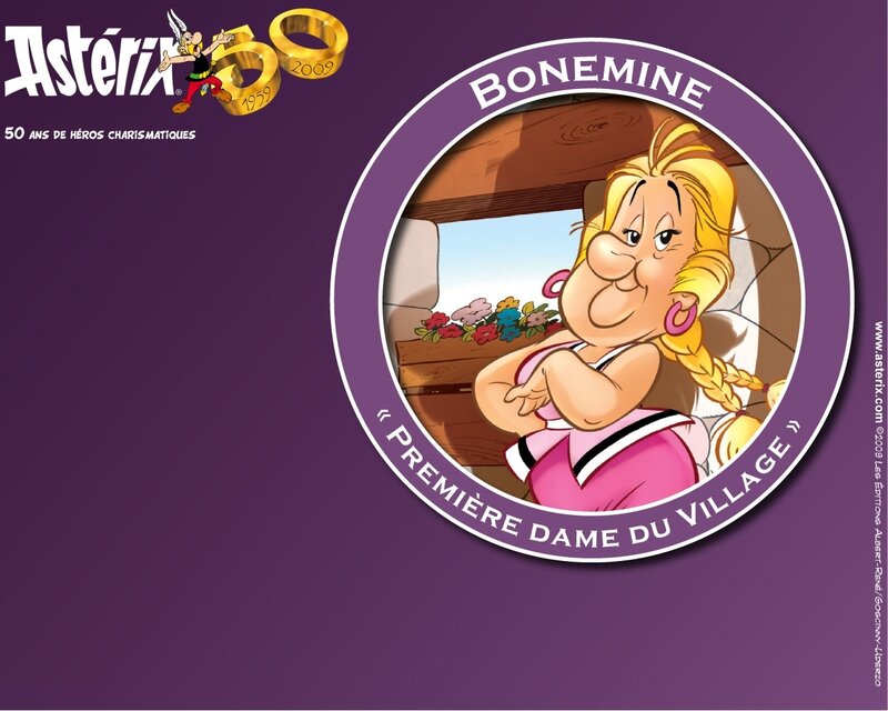 Asterix character Bonemine